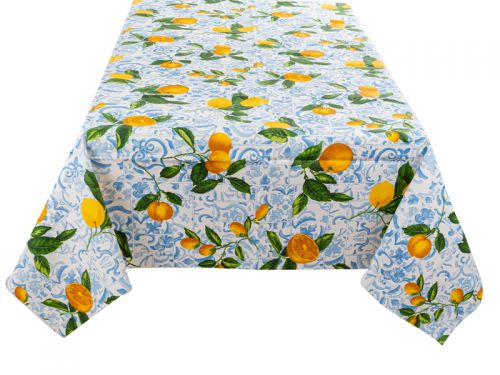 Скатертина водовідштовхувальна "LIMONES CERAMICA CIELO" 140х140СМ