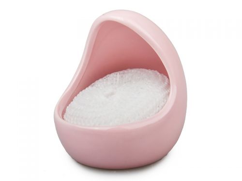 ПІДСТАВКА ПІД ГУБКУ РОЖЕВА 9,5СМ