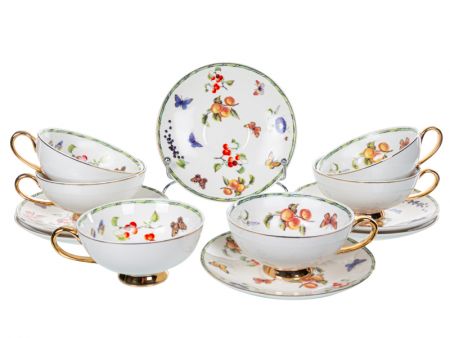 Чайний набір 12 предметів 200мл