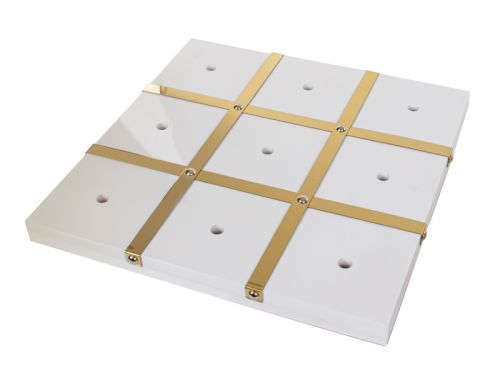 Настільна гра «Хрестики-нулики» 33х33х13 см (МДФ/метал)