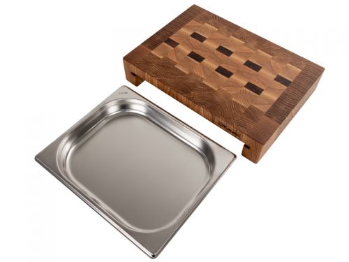 Дошка обробна з піддоном 30х40х8 см