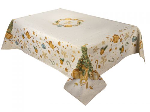 Скатерть "Різдвяна історія"/Baloo Lurex,  140х260см