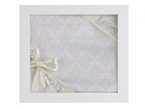 Ранер з срібним люрексом "Сніжинка" 40х100 см