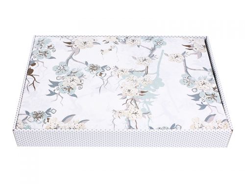 Комплект постільної білизни Calandre ранфорс 200x220 см + 4н.50x70 см