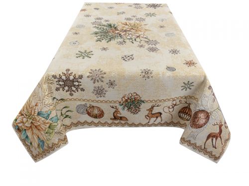 Скатертина гобелен TINSEL LUREX 140*180см