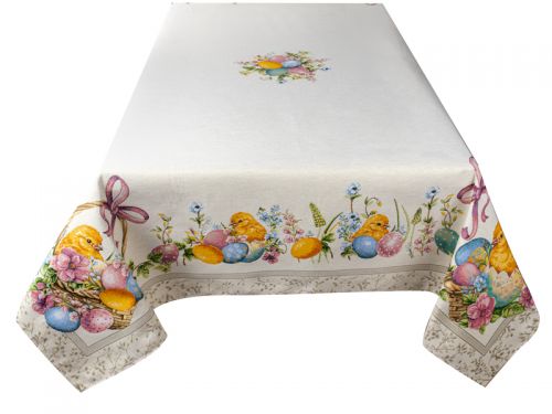 Скатертина гобелен "Великоднє диво"/Chick 140х220см