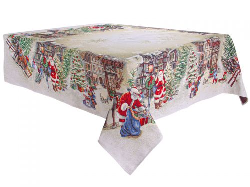 Скатертина гобелен "Village" 100х100см