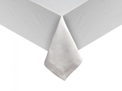 Скатертина 150х280 см, світло-сіра