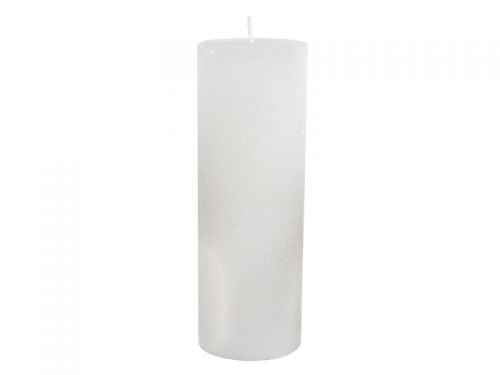 Свічка циліндрична 20х7см білий