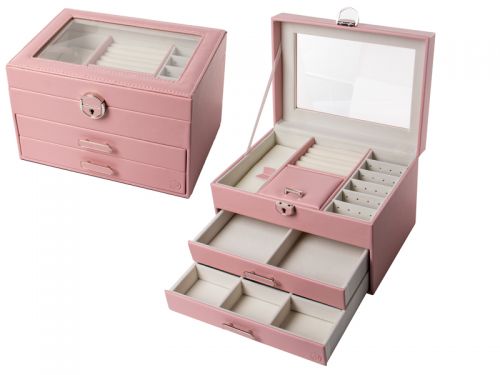 Органайзер-скринька для прикрас 25х18х16 см