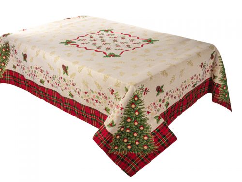 Скатерть гобеленова "Christmas Delight" 140х180см