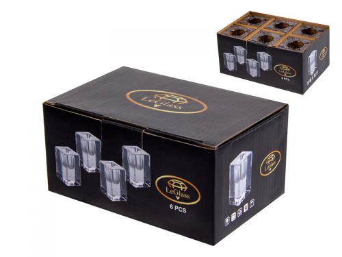 Підсвічник 6 см скляний