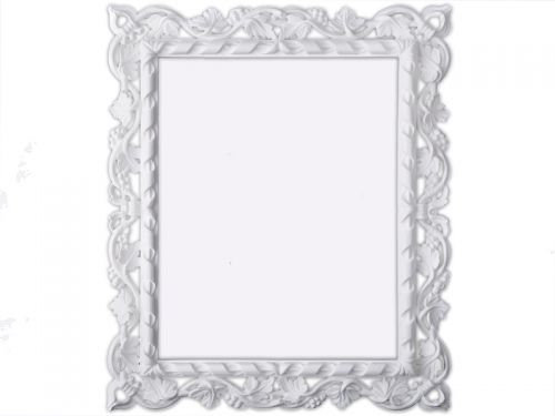 Рамка декоративна біла 39 х 32см