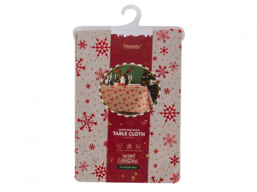 Скатертина150 см (поліестр/бавовна)