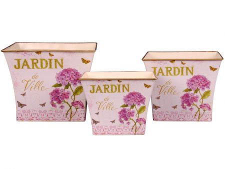 Набір кашпо 3 шт.: 11,13,16 см