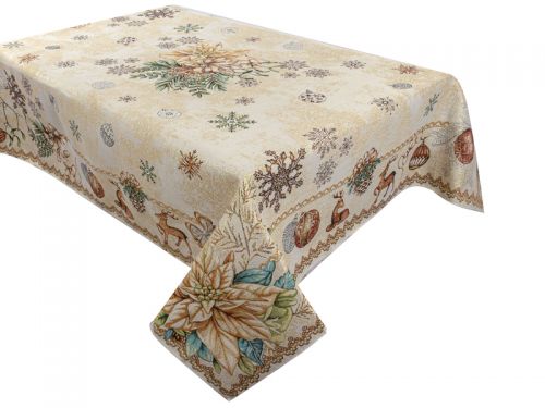 Скатертина гобелен TINSEL LUREX 140*240см