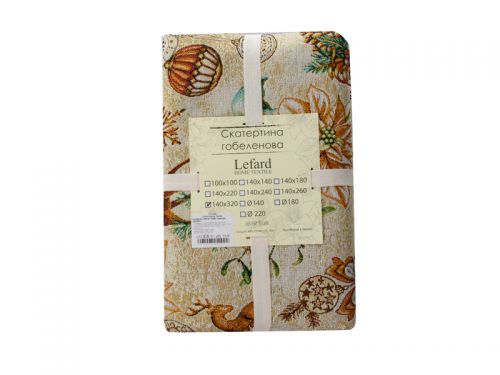 Скатертина гобелен TINSEL повноцвіт 140х360см