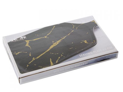 Блюдо с бамбуковой ручкою 31 см