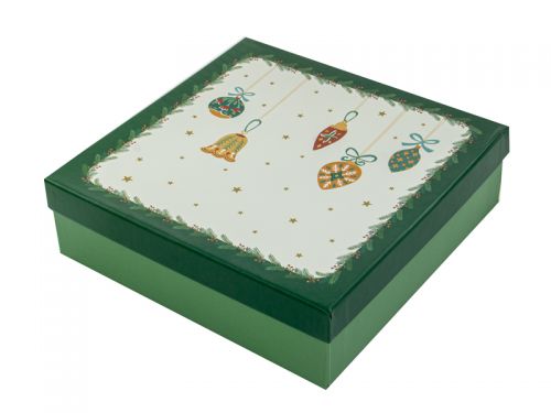 Набір тарілок "Green Christmas" 6 шт 19 см