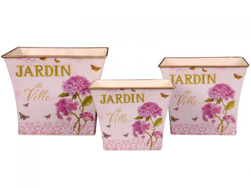 Набір кашпо 3 шт.: 11,13,16 см
