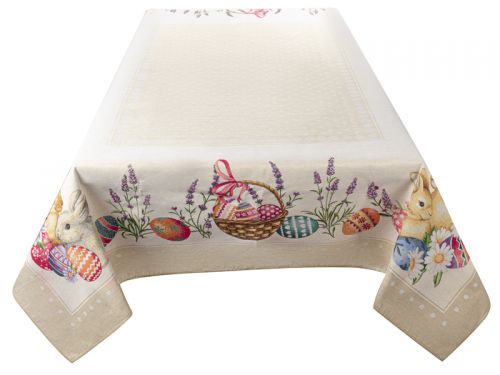 Скатертина гобелен "Кролики"/Mimbre 140x180см