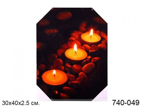 Панно декоративне 40X50X1.8CM (з підсвічуванням)