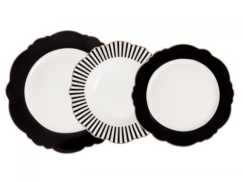 Набір з 6 тарілок (2 х26 см, 2х22 см, 2х20см)