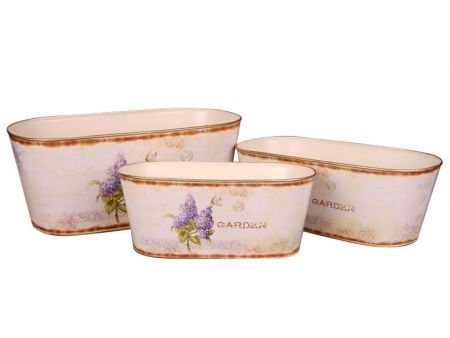 Набір кашпо 3 шт.: 11,13,15 см