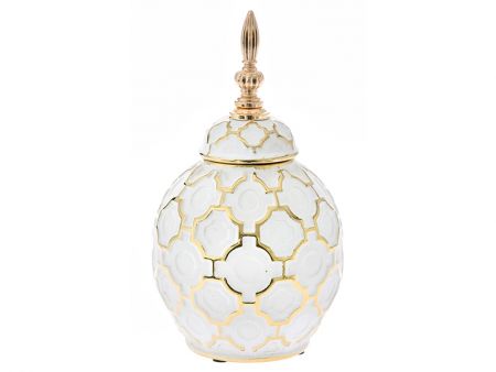 Ваза з кришкою діам 16,5x28,5см