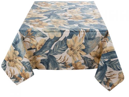 Скатертина водовідштовхувальна "VERSALLES FLOR OCEANO" 140Х140СМ