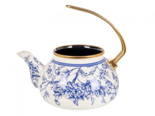 Чайник емальований "Butterfly" Elmani з кришкою, 2,2л