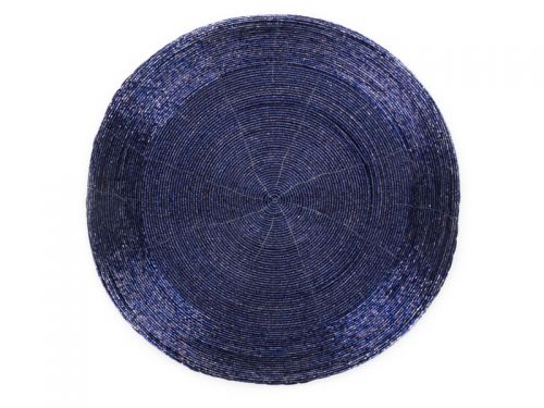Плейсмат бісер 35см синій