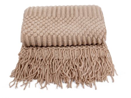 Плед «Beige» 130х170 см (поліестр)