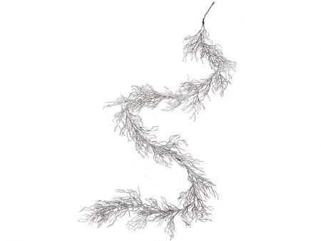 Декоративна гірлянда сніжна, 170см