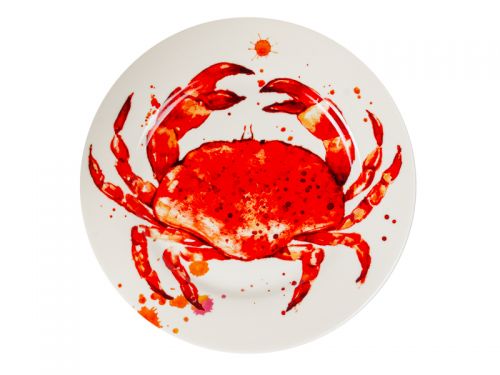 Набір тарілок "Red Shells" 2 шт 19 см