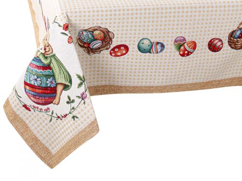 Скатертина гобелен "Hop" 100x100см