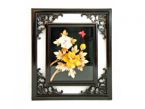 Панно з соломки 