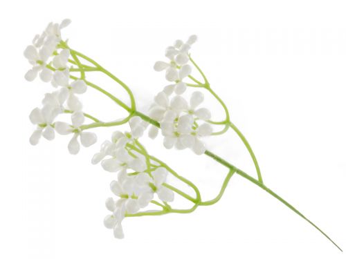 Гілка гіпсофіла біла 25 см (пластик)