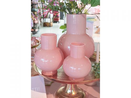 Ваза Deborah Pink h22 d 17,5 см