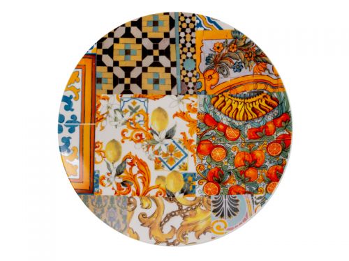 Набір посуди 4 пр (тарілка 25 см, тарілка 20 см, глибока тарілка 20 см, салатник 15 см)