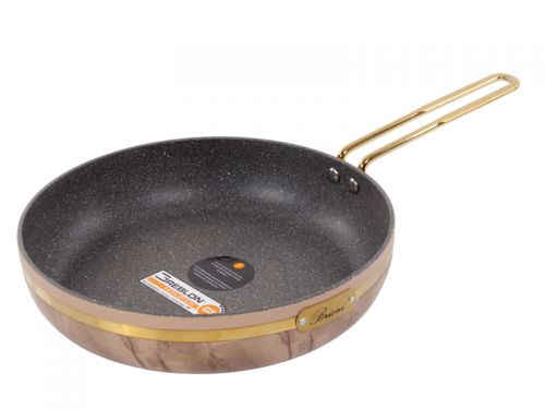 Набiр з 4 пр. Brioni "Selection Plus Biege" (Каструля 18 см 2,1 л/каструля 20 см 2,7 л/ сковорода 26