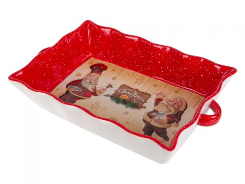 Блюдо для запікання "Санта" 30х18х6см
