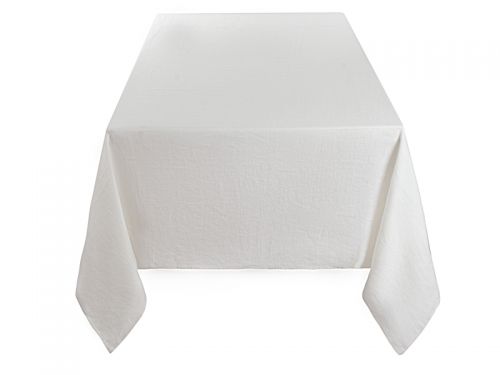 Скатертина біла 100х100 см