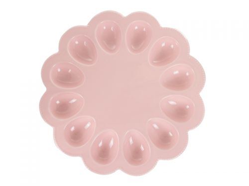 Підставка під яйця рожева 30х30х3см