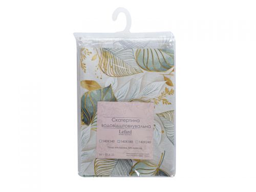 Скатертина водовідштовхувальна "Paladium" олива 140х140см