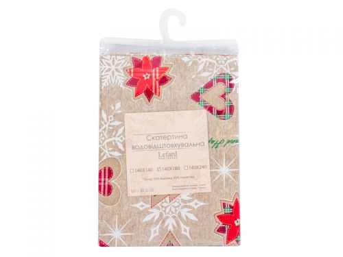 Скатертина водовідштовхувальна  "TURRON BURDEOS" 140Х140СМ