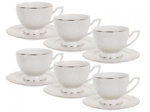 НАБІР ЧАЙНИЙ 12 ПР 220 МЛ із золотом