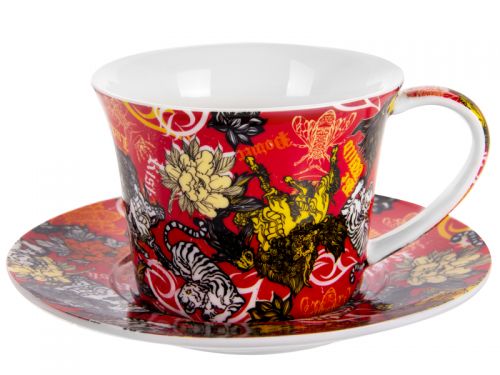 Чайний набір "ANIMAL COLORS" 2пр 220 мл