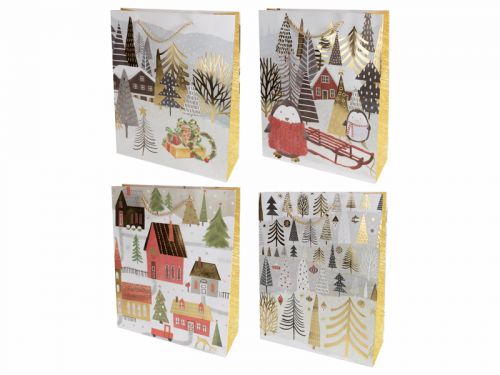 Подарунковий пакет 26х32х10 см (папір)