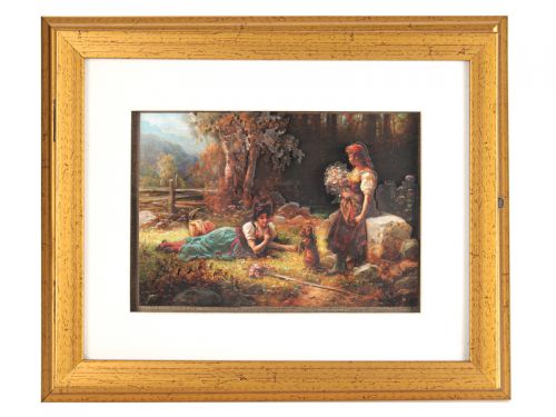 Ключниця "У лісі", 28,5х23,5x5 см